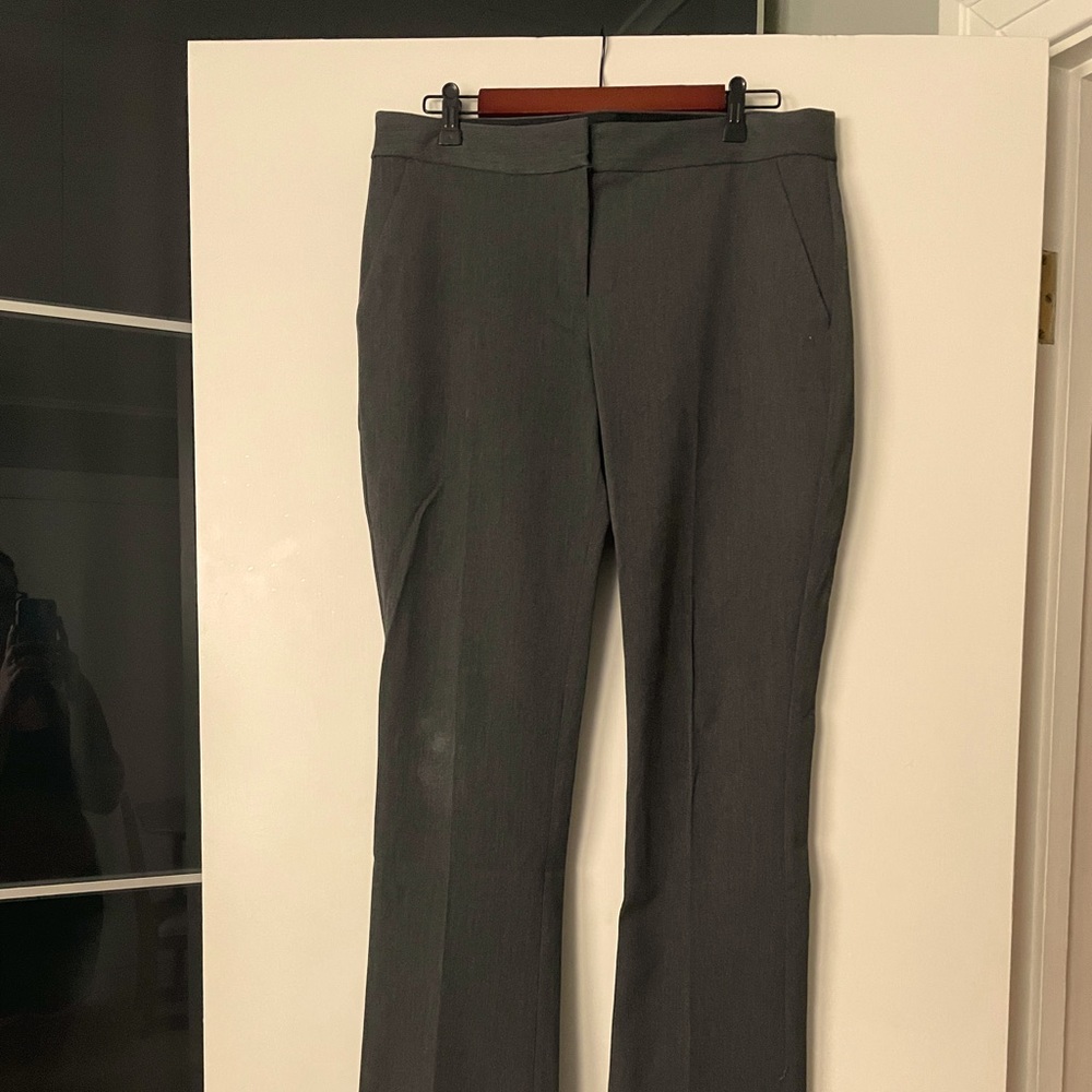Express size 10 grey boot cut dress pant